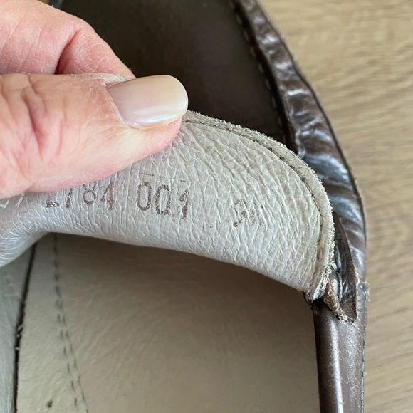 BUCCI HORSEBIT LOAFERS Size 9.5 Dark Brown with Silver Hardware - Picture 11 of 13